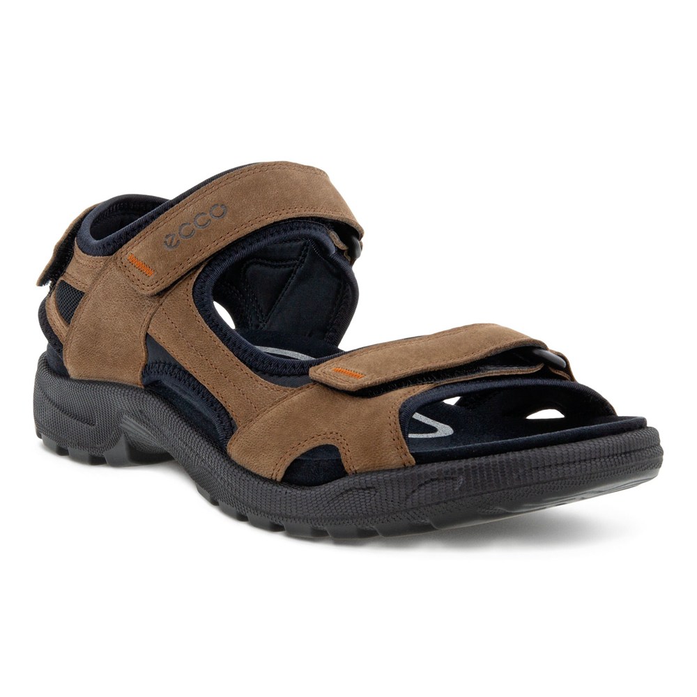 Sandalias Hombre - ECCO Onroads - Marrom/Negros - XOB253178